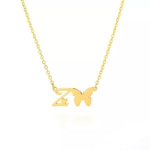 INITIAL LETTER “Z” NECKLACE